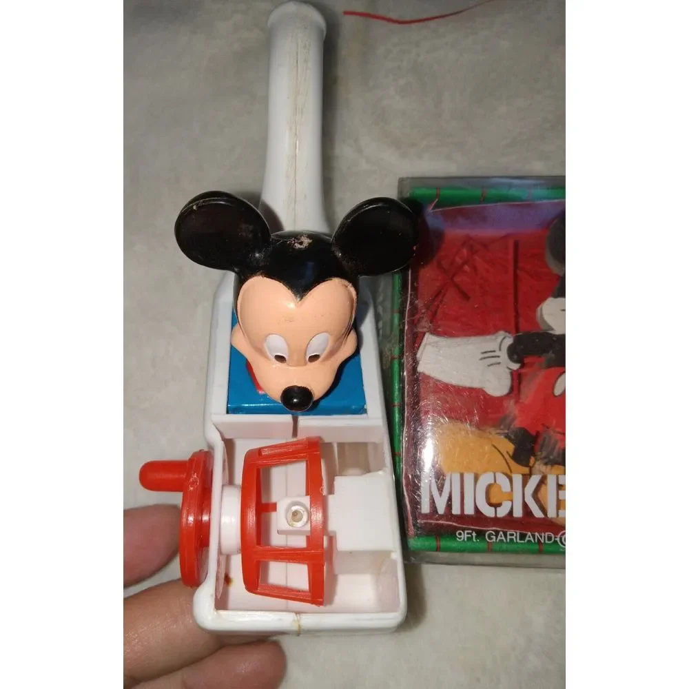 Lot vintage Mickey Mouse Rub-a-Dub Pipe Walt Disney China Mickey‎ Paper Ordament